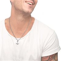 Collana Marlù Uomo Icons in Acciaio 30CN0007-N - 30CN0007-N